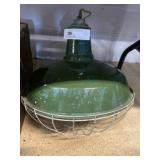 Enameled Porcelain Shop Light