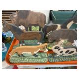 (6) Menno Folk Art Stand-Ups