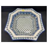 Polish Pottery Decorative Serving Bowl