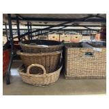 Wicker Baskets, Storage Box, Table Linens