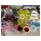 Fenton and Unsigned Art Glass