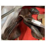 English Saddle with Harness Collar
