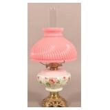Victorian Glass Oil Lamp