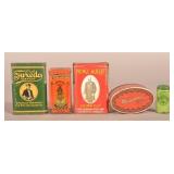 Vintage Sandalwood Temple Incense Tin & Others