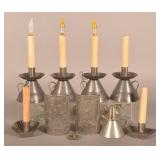 9 Various Electrified Tin Lights