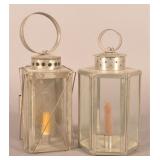 2 Tinsmith-Made Barn Lanterns