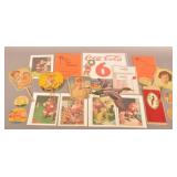 Collection of Vintage Coca-Cola Paper Ads & Others