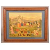 General Store Handy Package Dyes Advertising Sign