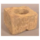 Antique Cut Sandstone Planter