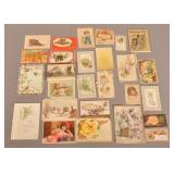 Group RPPC, Trade Cards & Holiday Cards