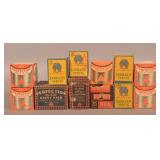 Vintage Group of Oil Stove Wick Containers