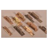 10 Cast Iron Box Lock Door Keepers