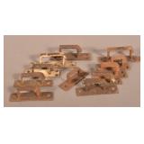 11 Cast Iron Box Lock Door Keepers