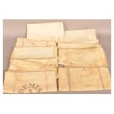 9 Antique Cloth Flour Sacks