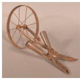 Farm Primitive Cast Iron Cabbage or Tobacco Cutter