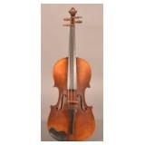 German Violin w/ Barendsen Repair Shop Label