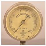 Westinghouse Brake Pressure Gauge w/ Case Cover