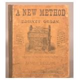 "A New Method" For The Cabinet Organ Music Book