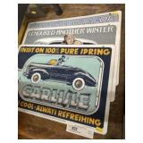 (3) Contemporary Metal Signs