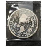 1 Oz. Sterling Silver Coin