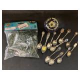 Souvenir Spoons, Paperweight, Toy Soldiers