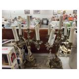 (2) Electric Candelabras