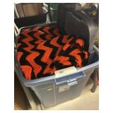 Afghans, Storage Tote/Lid