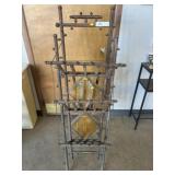 Victorian Spiral Turned Wall Rack