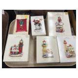 (6) Hallmark Keepsake Ornaments