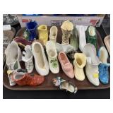 Porcelain Miniature Shoes