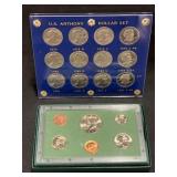 Susan B. Anthony $1 Coins with Bank Set
