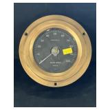 Brass Wind Speed Gauge