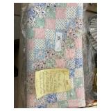 Vintage Handcrafted Quilt