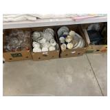 (4) Boxes - Chinaware, Dishes, Glassware,