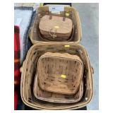(5) Longaberger Baskets