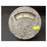Early 20th Century Amp Meter