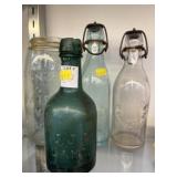 Lancaster and Ephrata (PA) Embossed Bottles