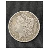 1901 Morgan Silver Dollar