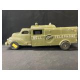 Hubley Toy Telephone Truck