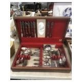 Silverplate Flatware with Chest