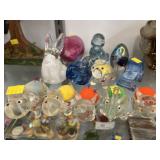 Art Glass Pincushions and Paperweights