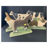 (5) Menno Folk Art Stand-Ups