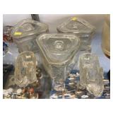 Refrigerator Dishes with Spoon Holders