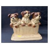 Cast Metal Dog Form Door Stop