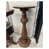 Victorian Turned Wood Plant Stand