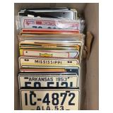 Vintage Miniature Licenses Plates