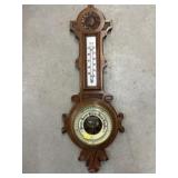 Victorian Wood Framed Barometer