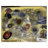 Removed Automotive Hood Ornaments