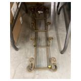 (4) Vtg. Hanging Metal Racks