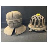 (2) Cast Metal String Holders